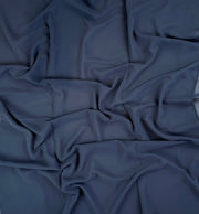 Deep Navy Blue Premium Chiffon Hijab