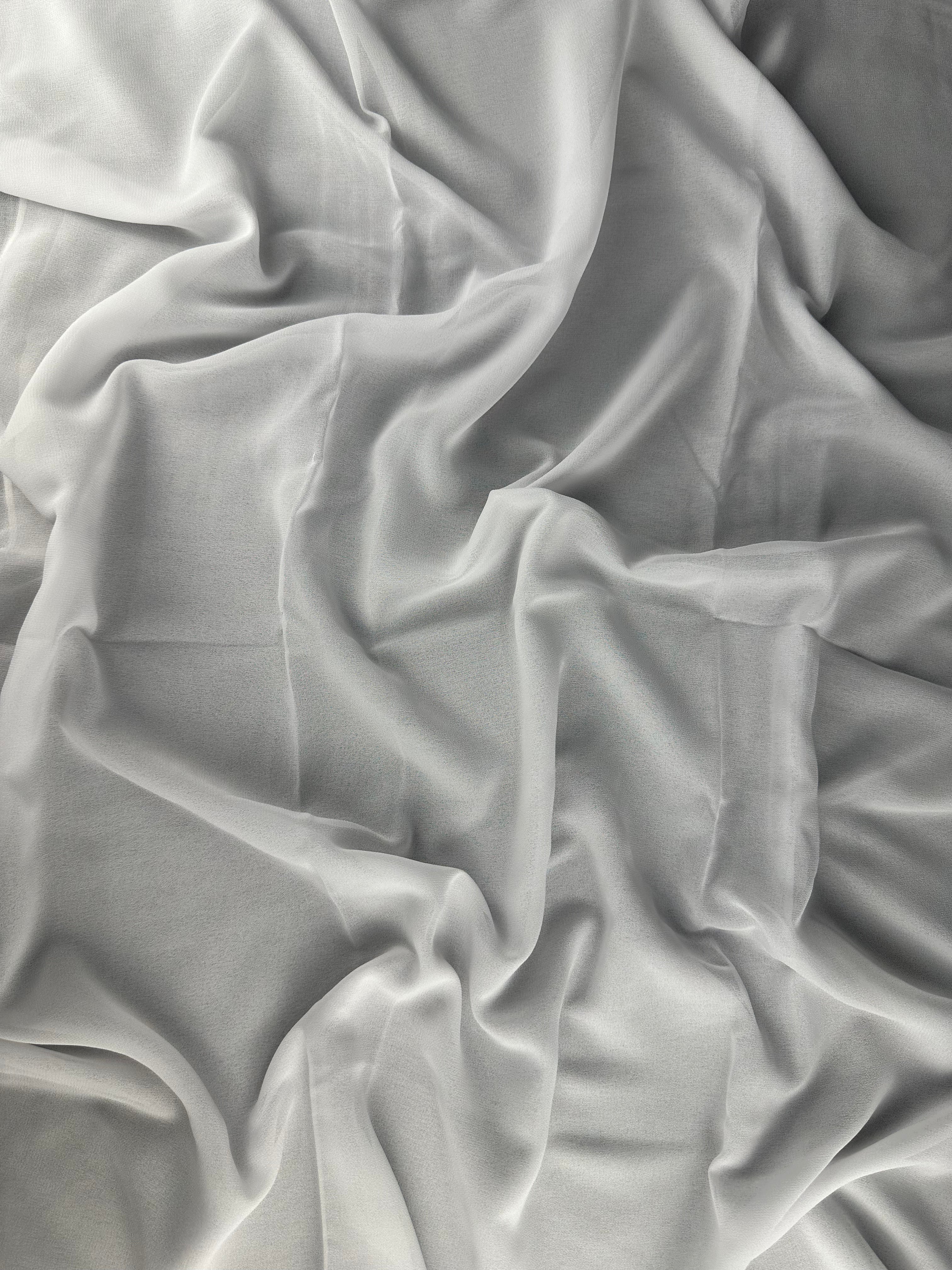 Off-White Premium Chiffon Hijab