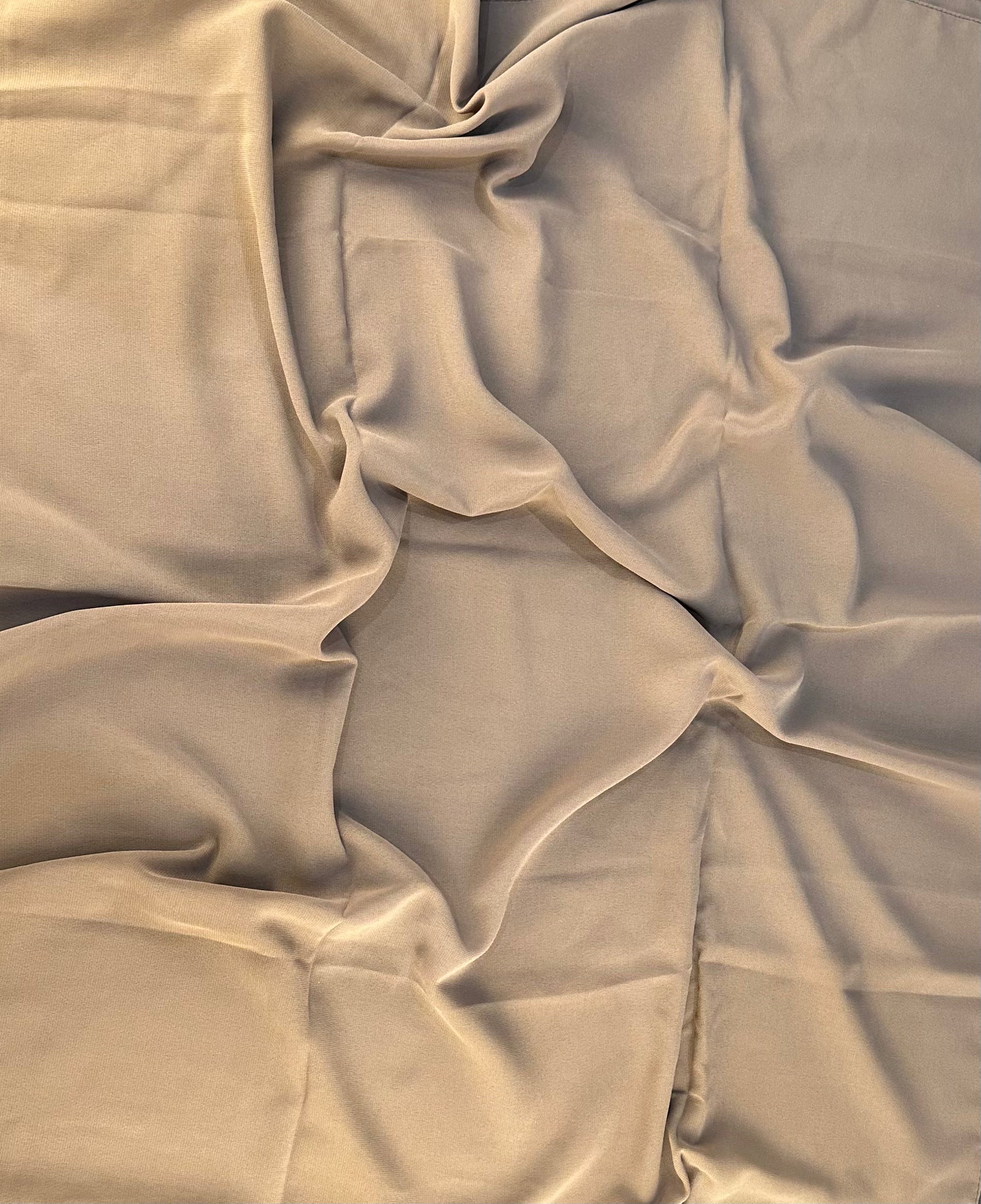 Taupe Premium Chiffon Hijab