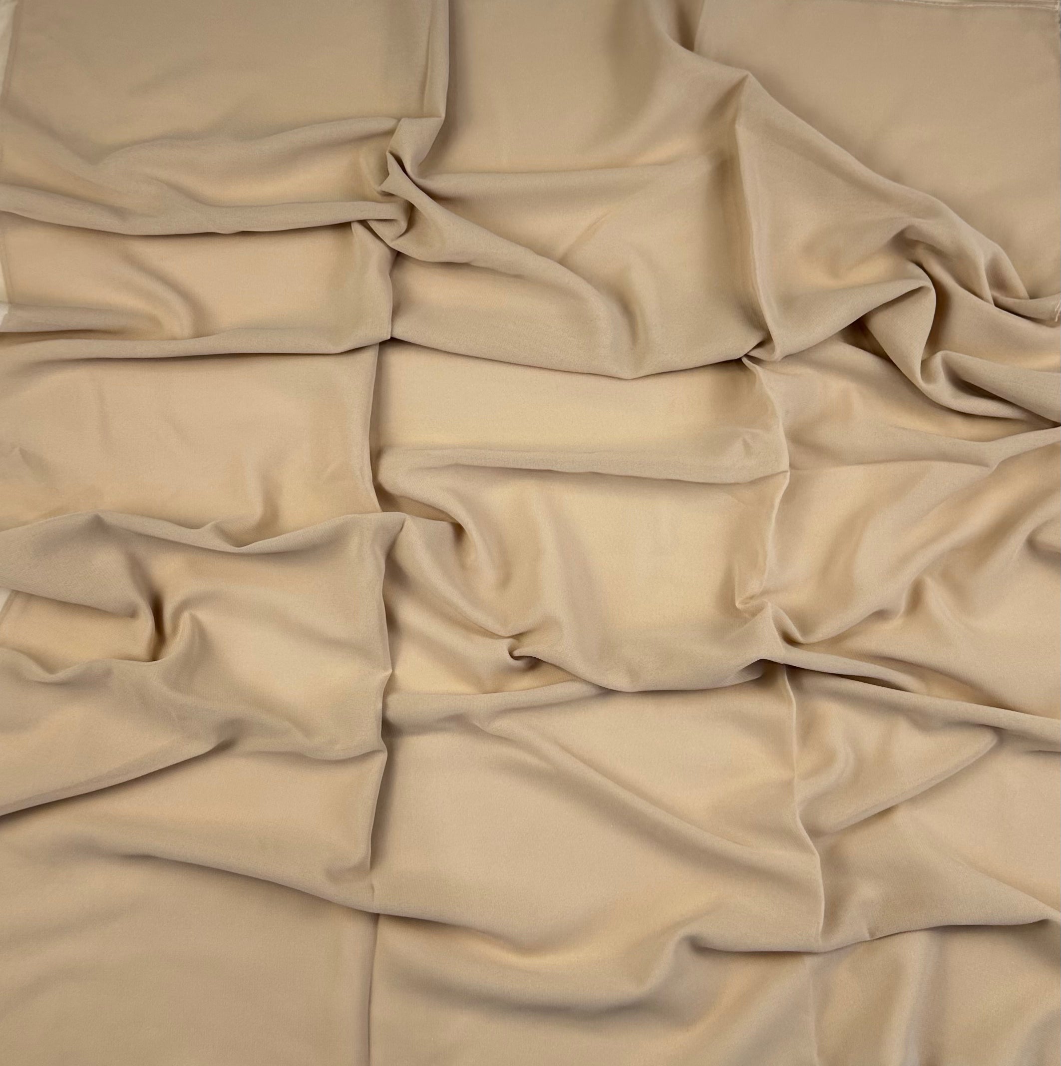 Light Tan Premium Chiffon Hijab