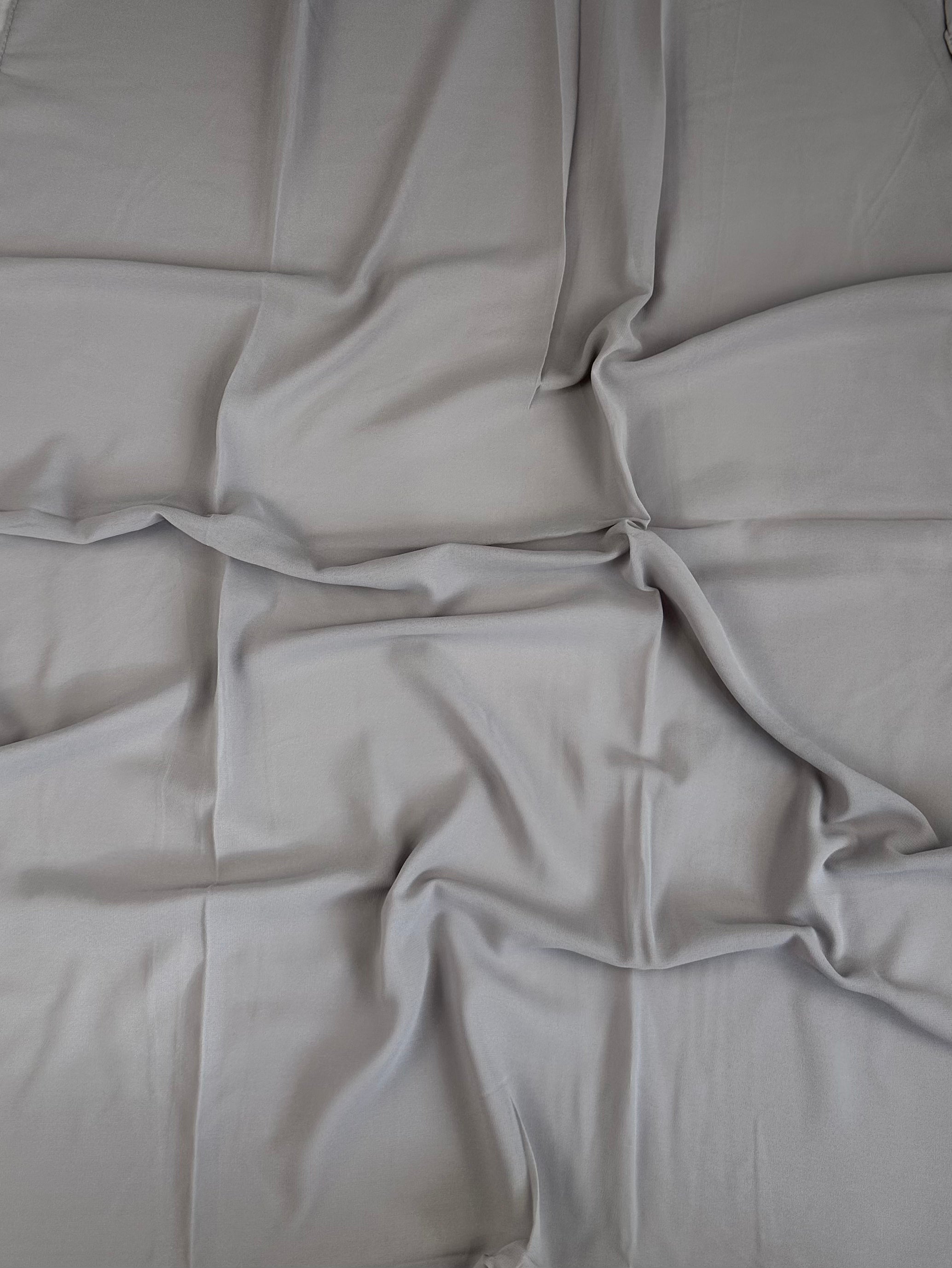 Cool Lilac Grey Premium Chiffon Hijab