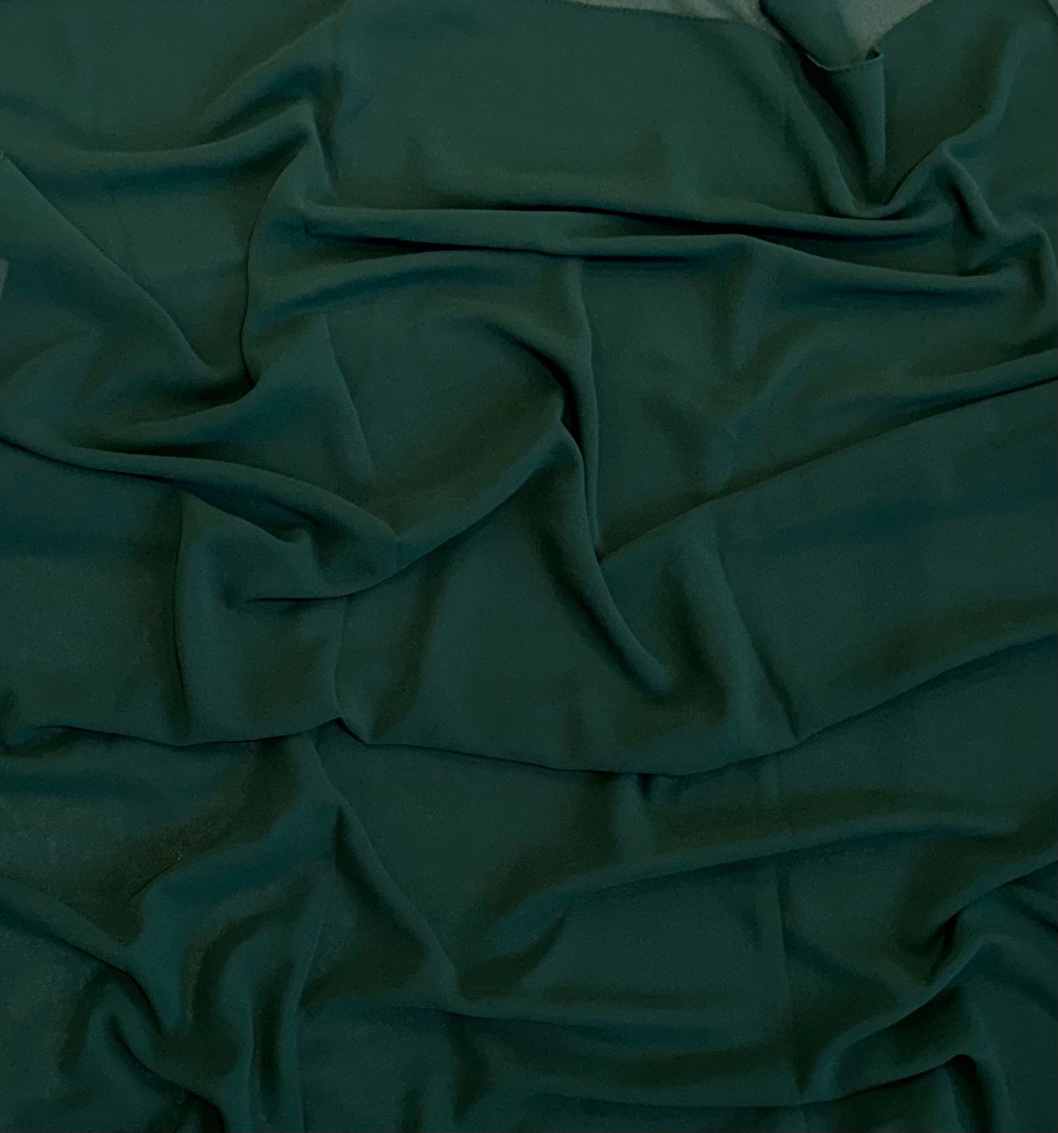 Deep Teal Premium Chiffon Hijab