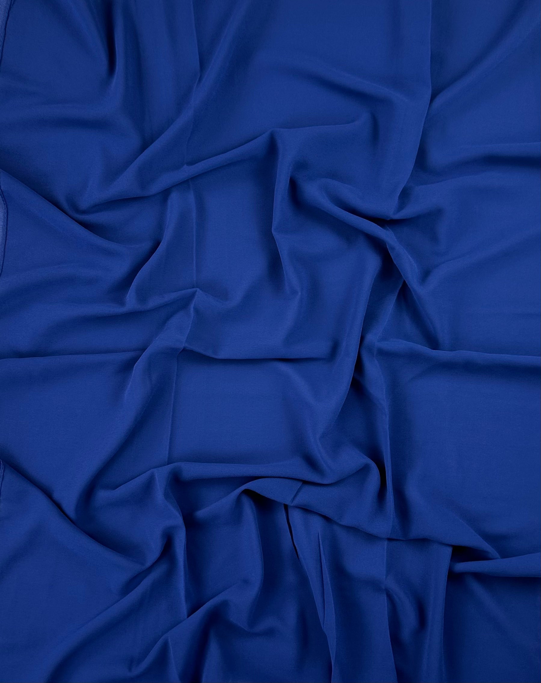 Royal Blue Premium Chiffon Hijab