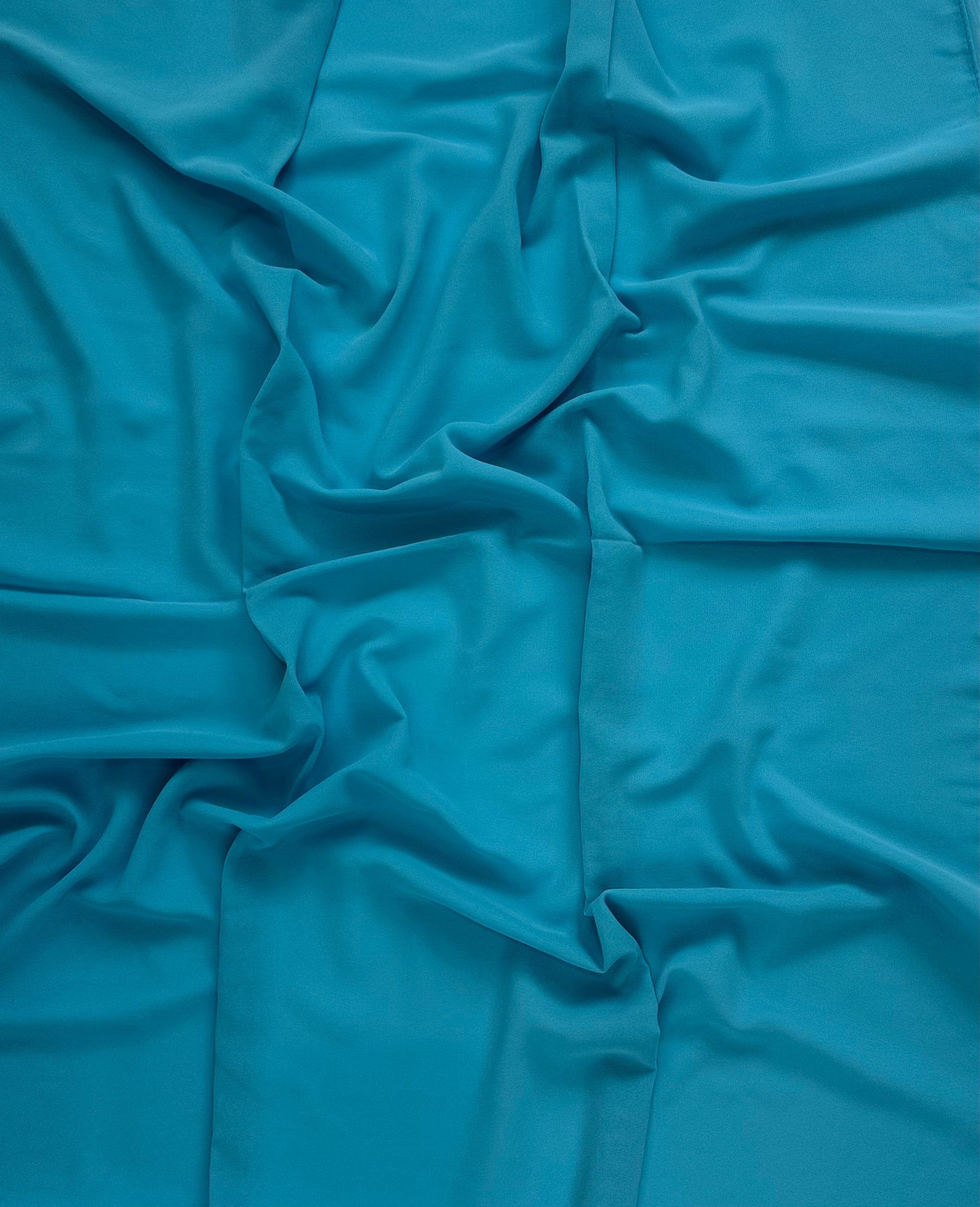 Sky Blue Premium Chiffon Hijab