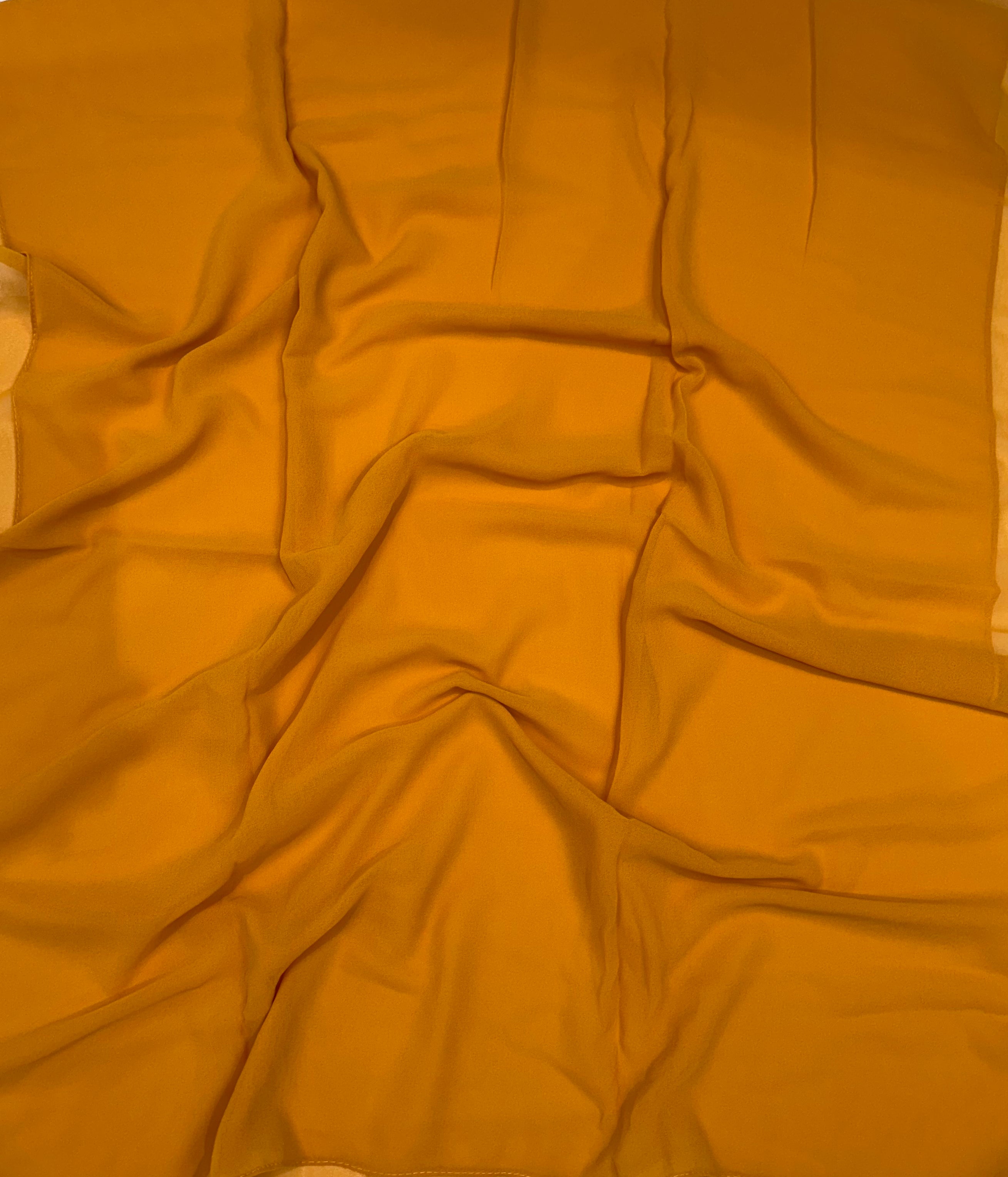 Sunflower Yellow Premium Chiffon Hijab