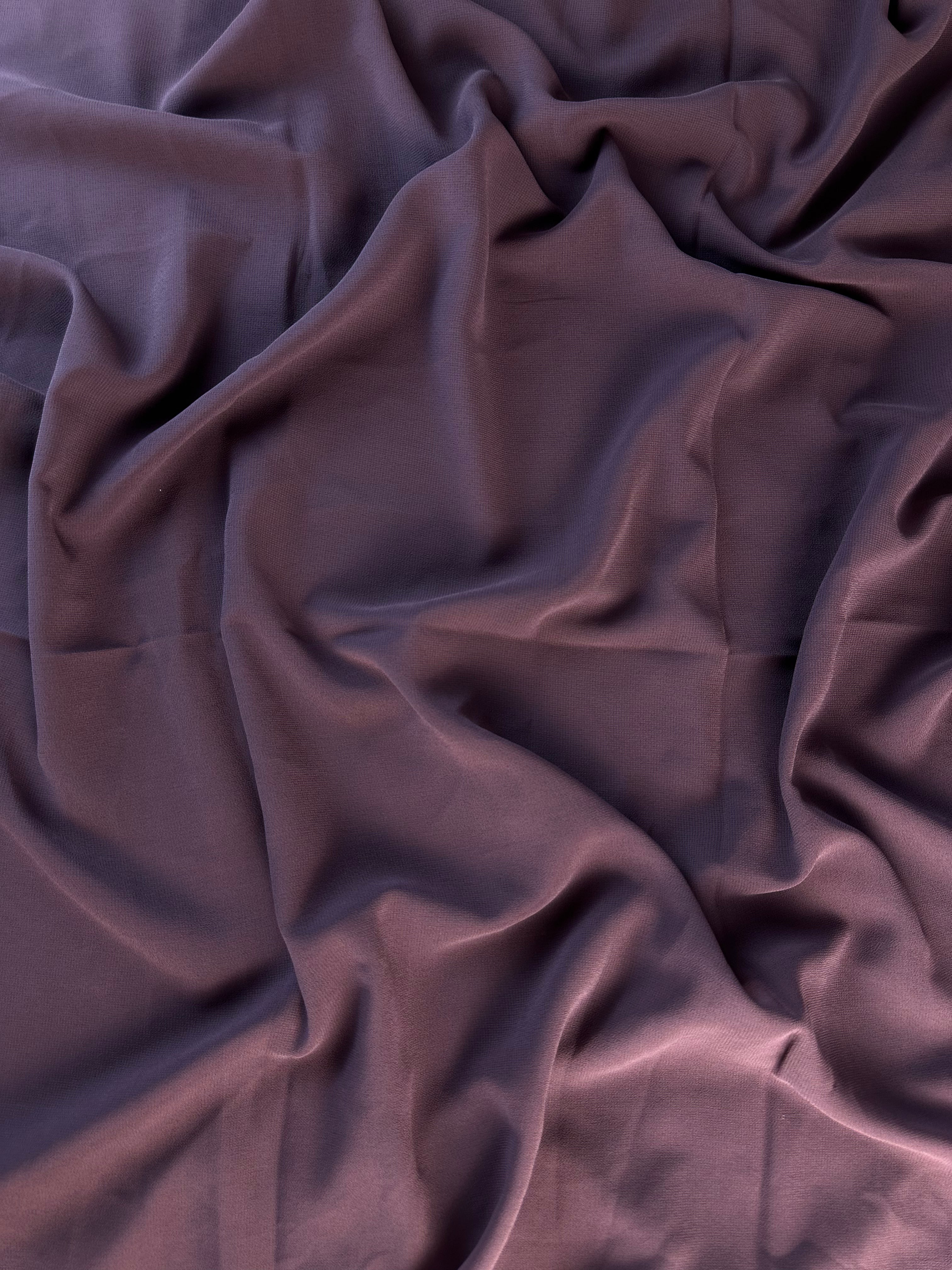 Deep Plum Premium Chiffon Hijab