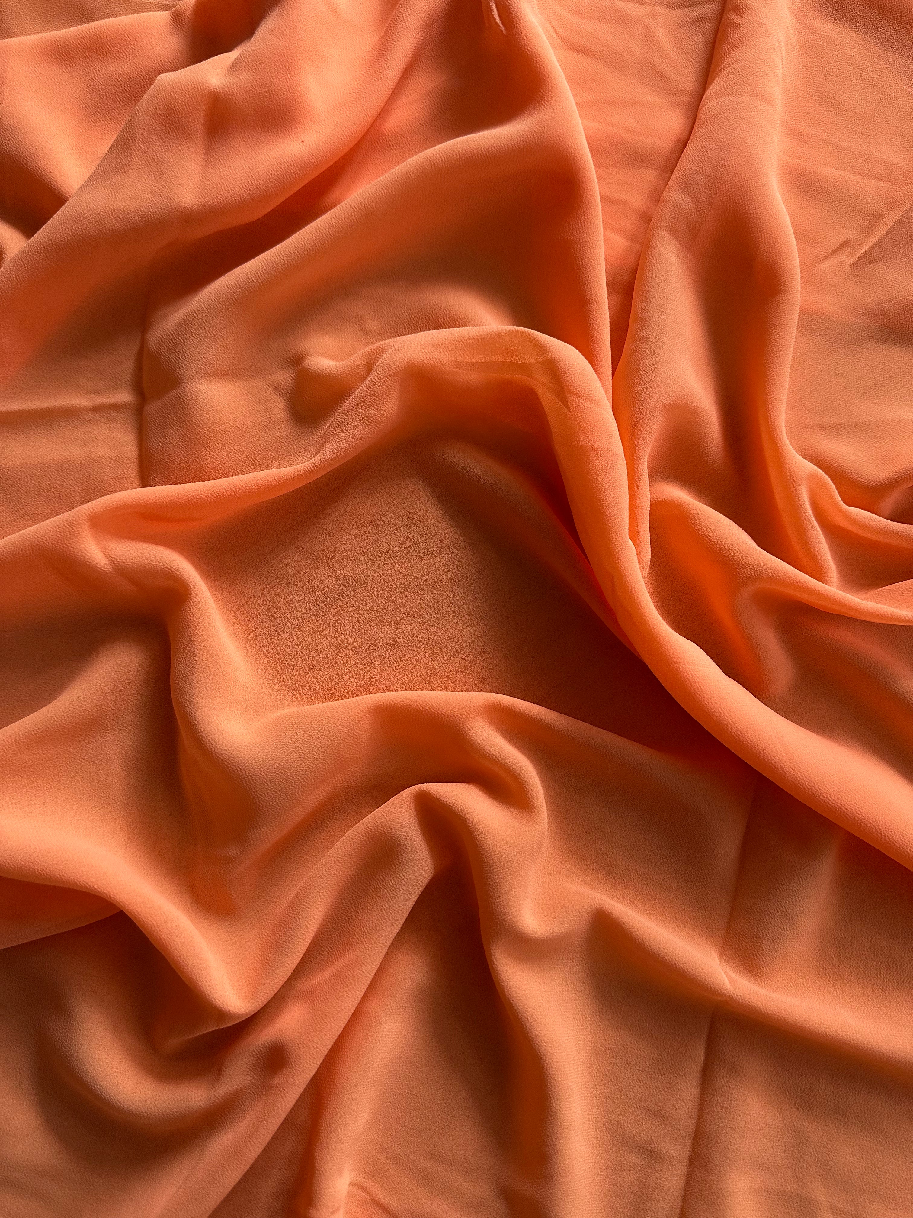 Tangerine Premium Chiffon Hijab