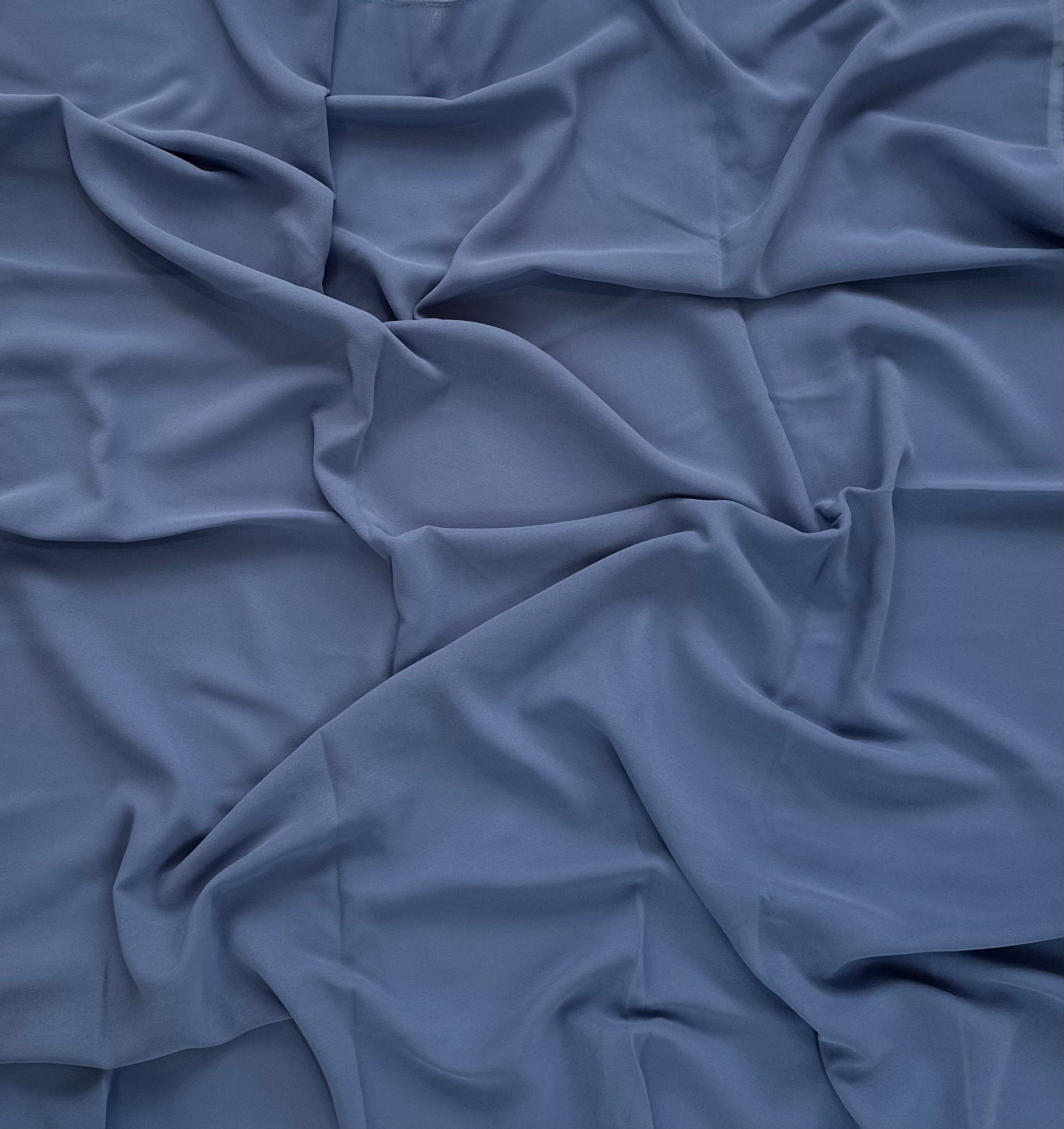 Dusty Cornflower Premium Chiffon Hijab