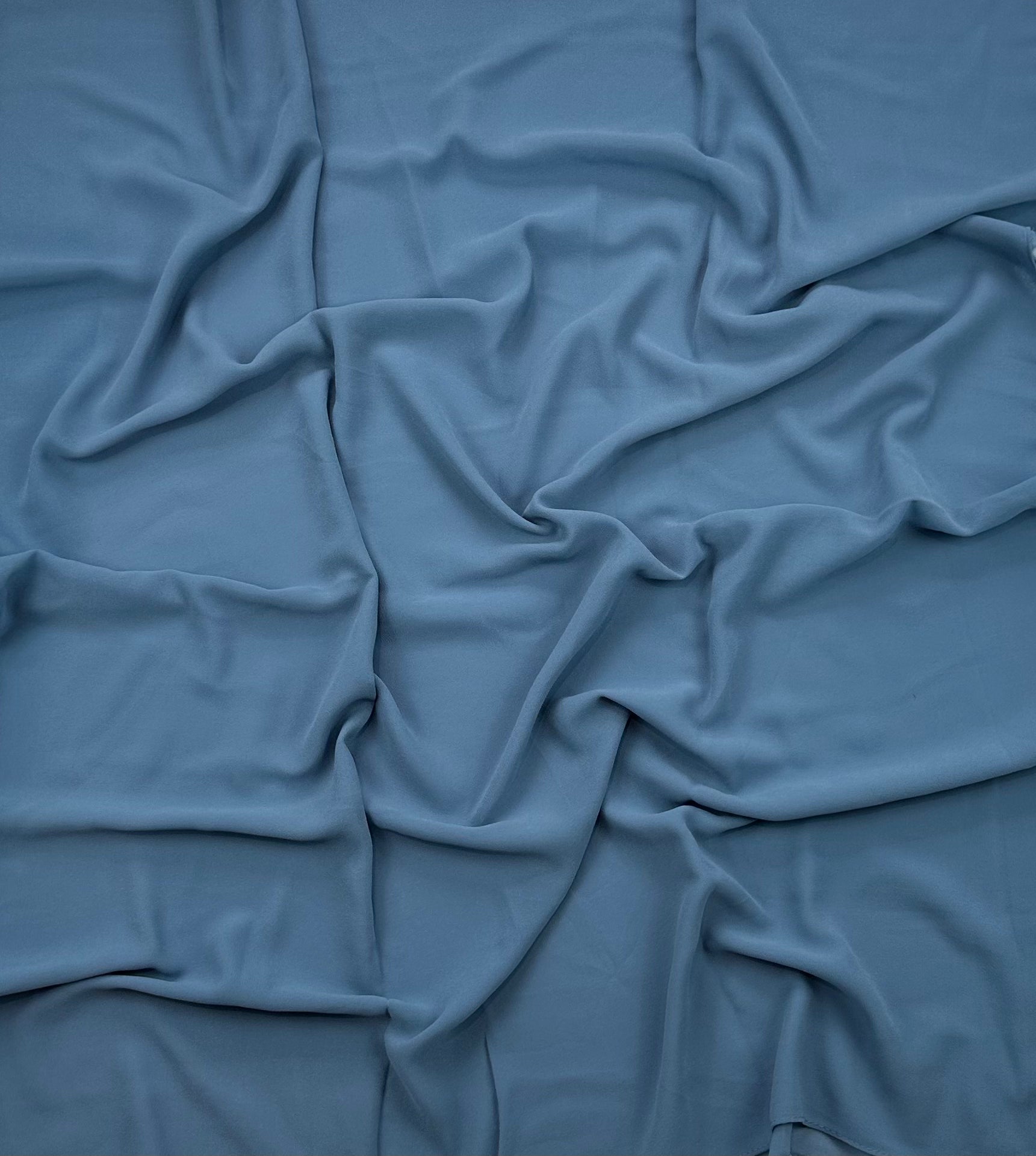 Turquoise Blue Premium Chiffon Hijab