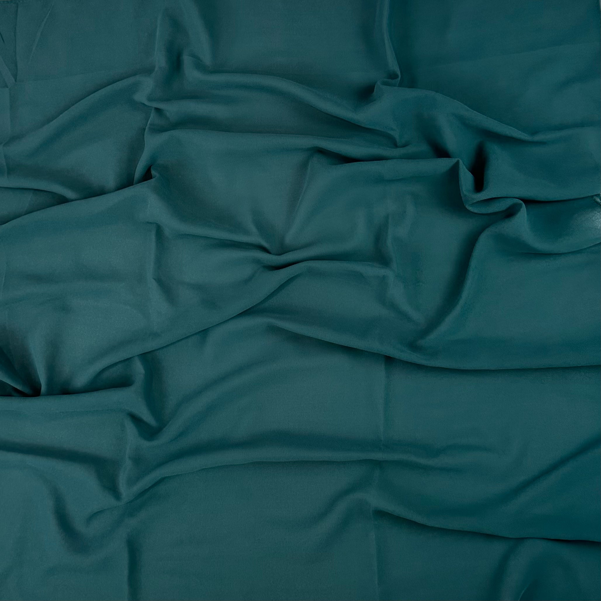 Deep Teal Green Premium Chiffon Hijab