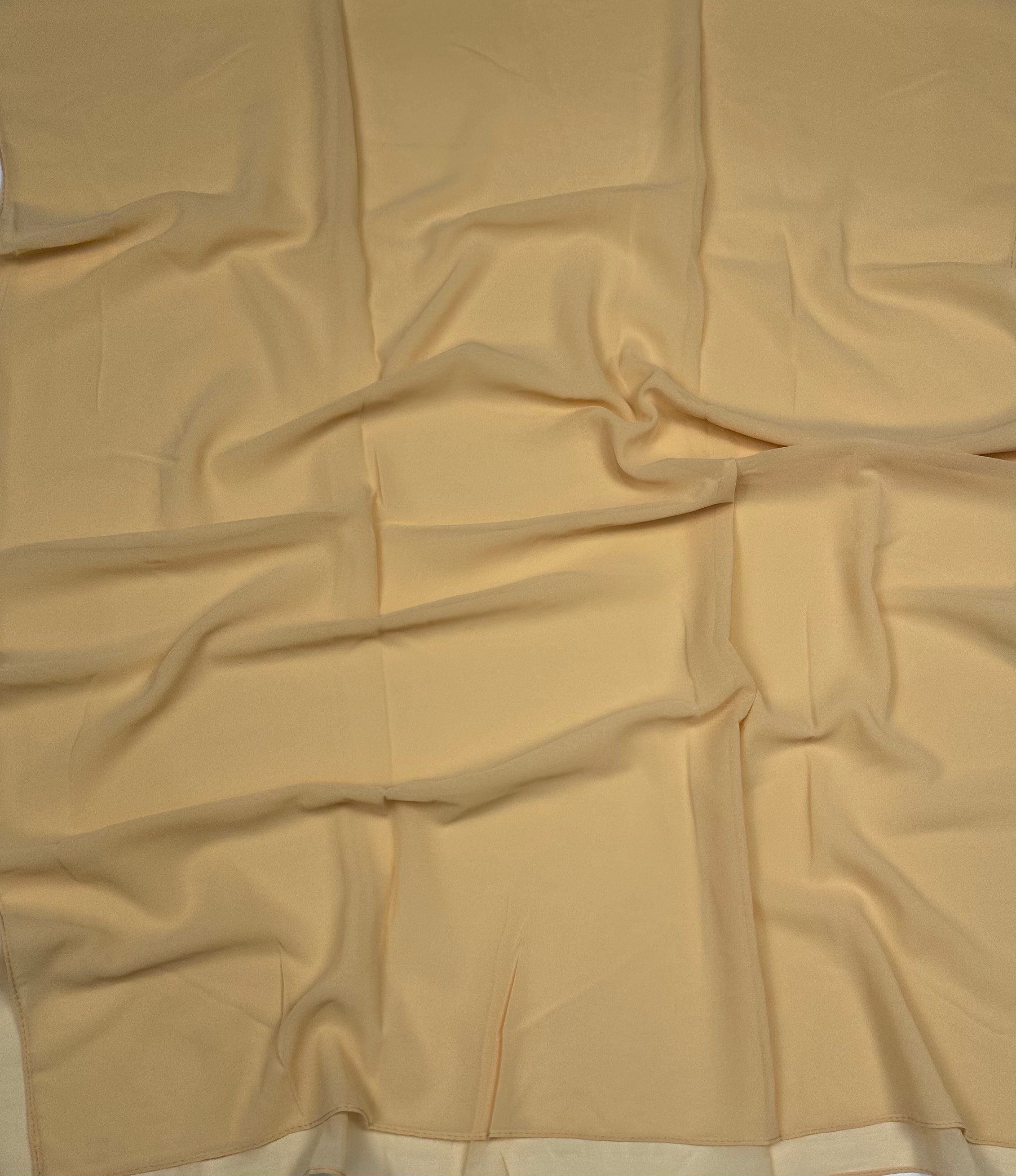 Light Beige Premium Chiffon Hijab